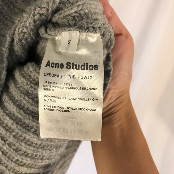 Acne Studio Deborah Ribbed Wool Sweater - Picture 5 of 6
